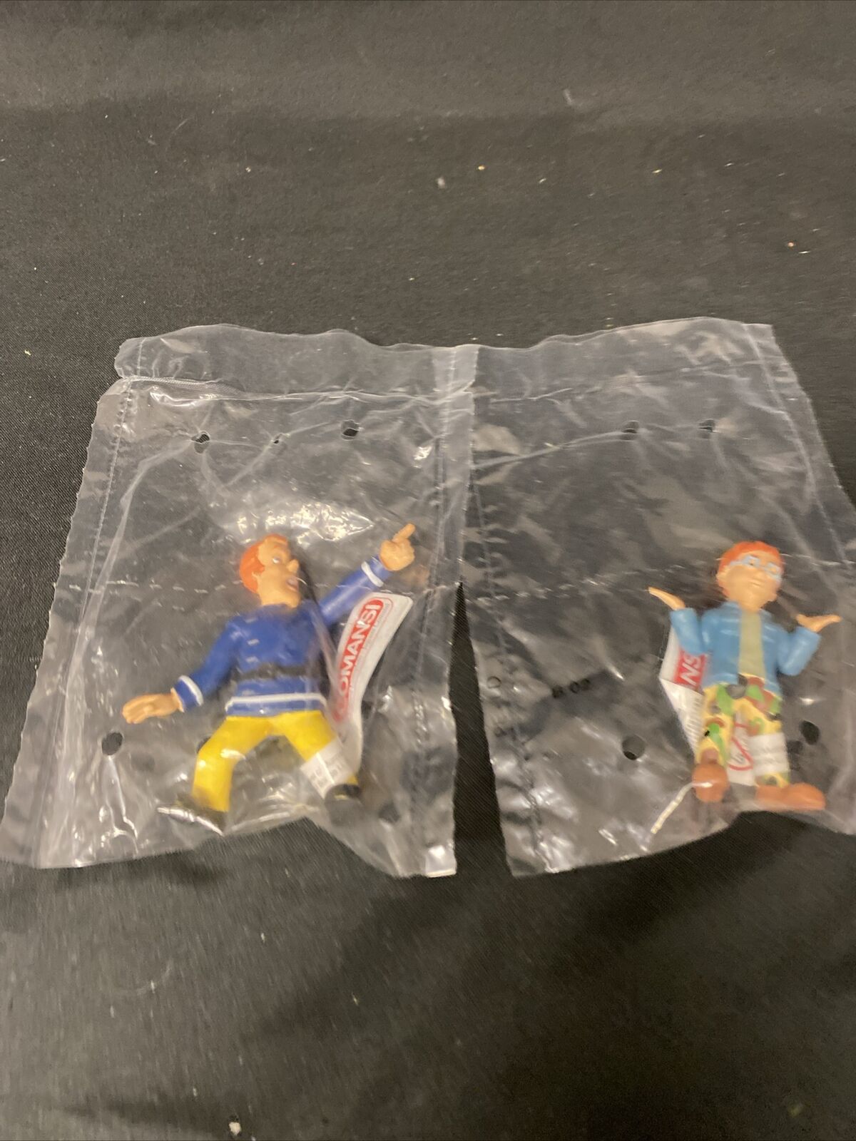 Comansi Spain 2 x Fireman Sam Figures Cake Toppers Brand New - (5020)