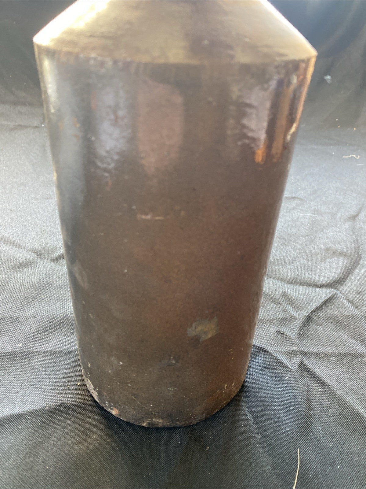 Salt Glaze Stoneware Bottle Pourer Large 24cm named antique Home Décor - (1019)