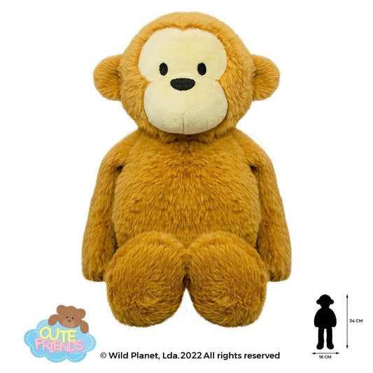 All About Nature Cute Friends - Soft Plush Age 0+ - Monkey 33cm - K8732