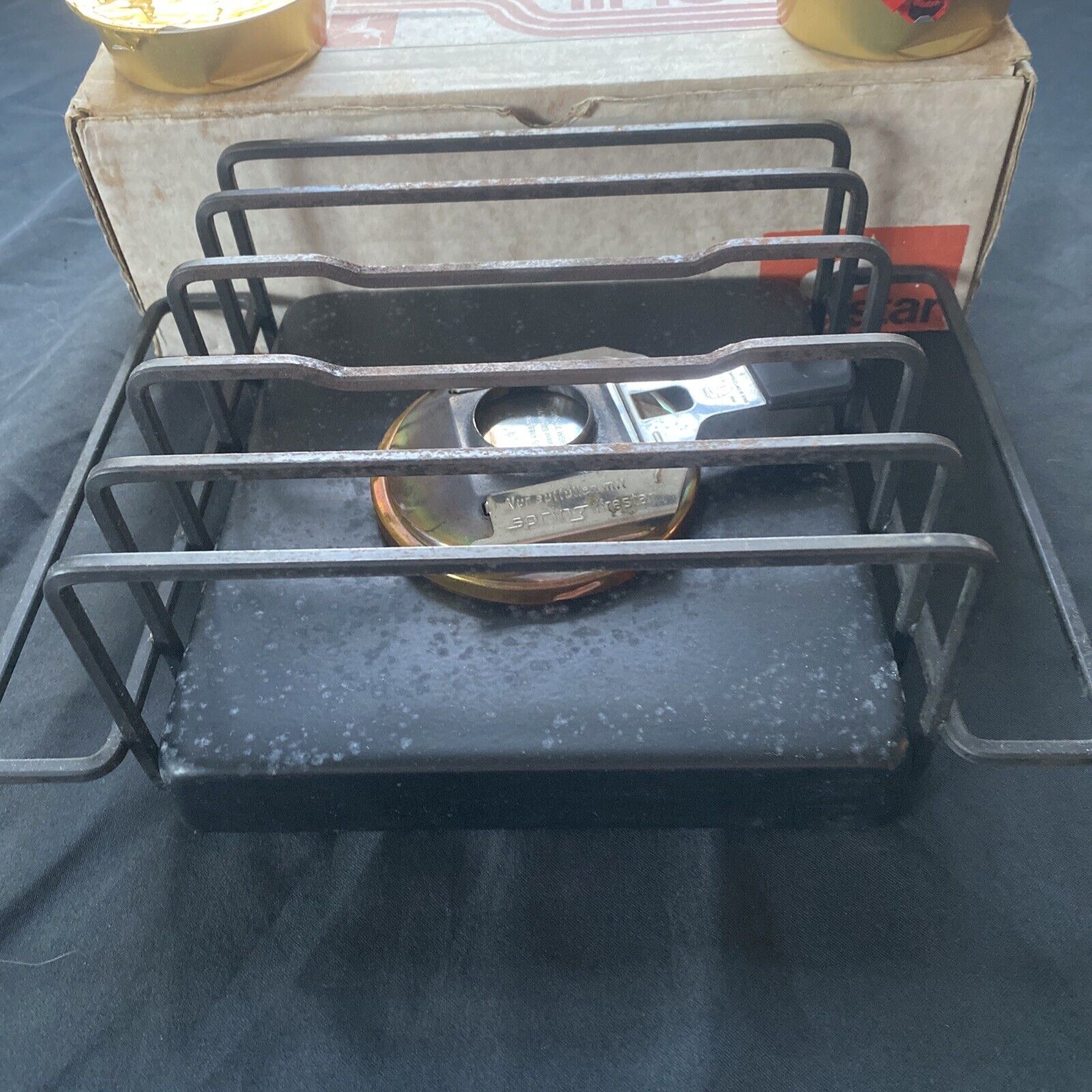 Spring Switzerland Gourmet Line Vintage Cast iron Table top food heater - (9614)