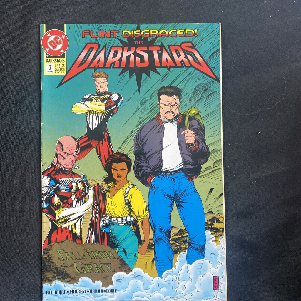COMIC - DC Comics DARKSTARS Flint Disgraced  - 7th April 1993 - New York (8818)
