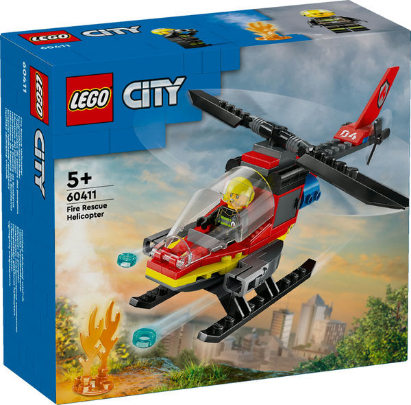 LEGO City - Fire Rescue Helicopter - 60411