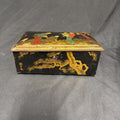 Rileys Toffee Tin Japanese Cloisonne style with key 1910 Edwardian - (1954)