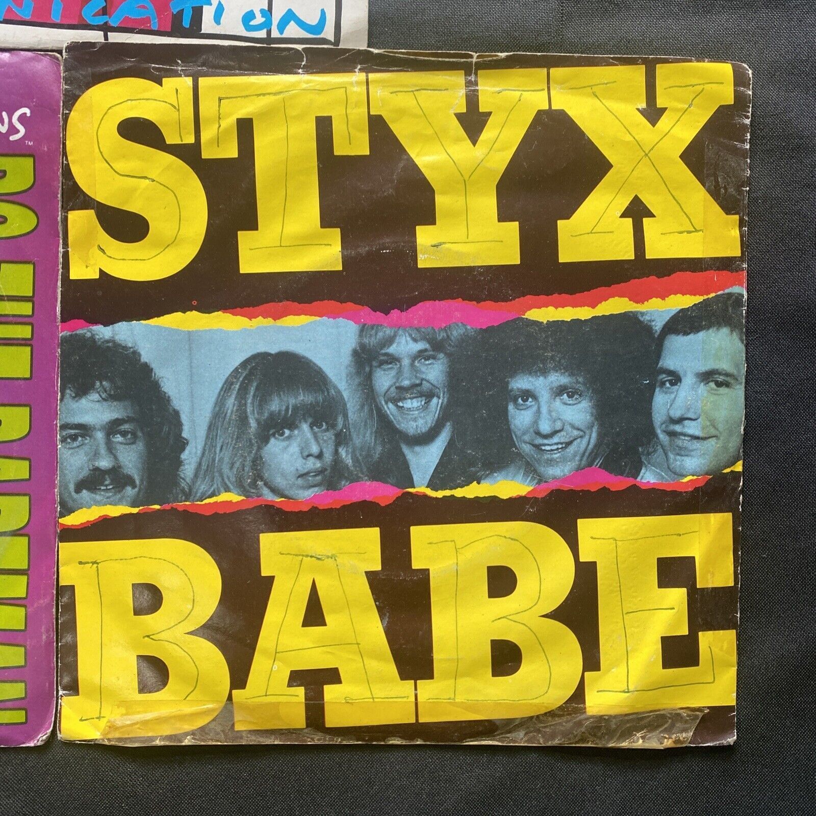 Vinyl Records 7" Singles 5 x 1980's Spandau Ballet, The Simpsons Etc -9453