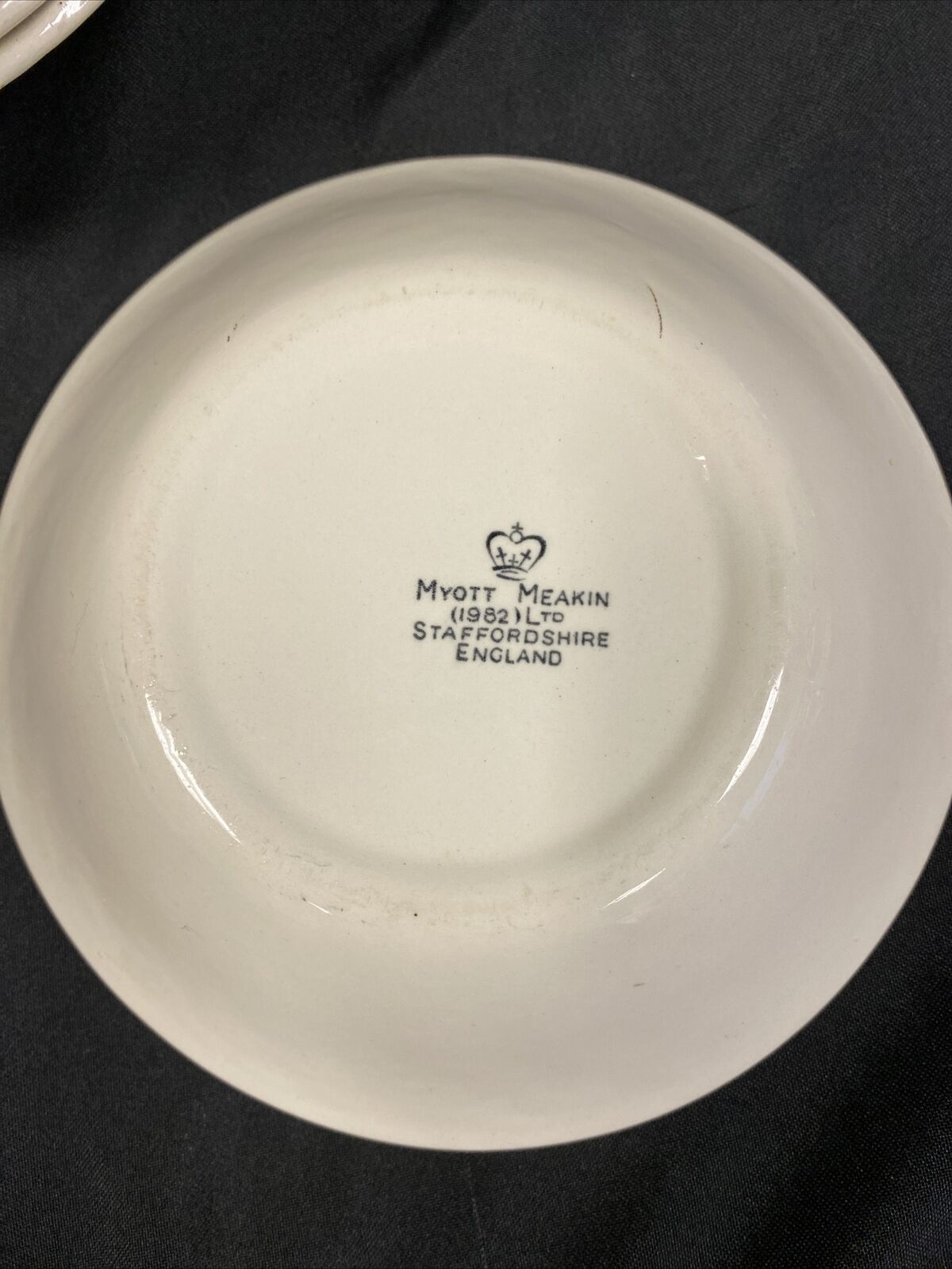 Myott Meakin Ltd 1982 - Coupe Cereal Bowls 6 3/8" (Set x 5 ) - (7743)