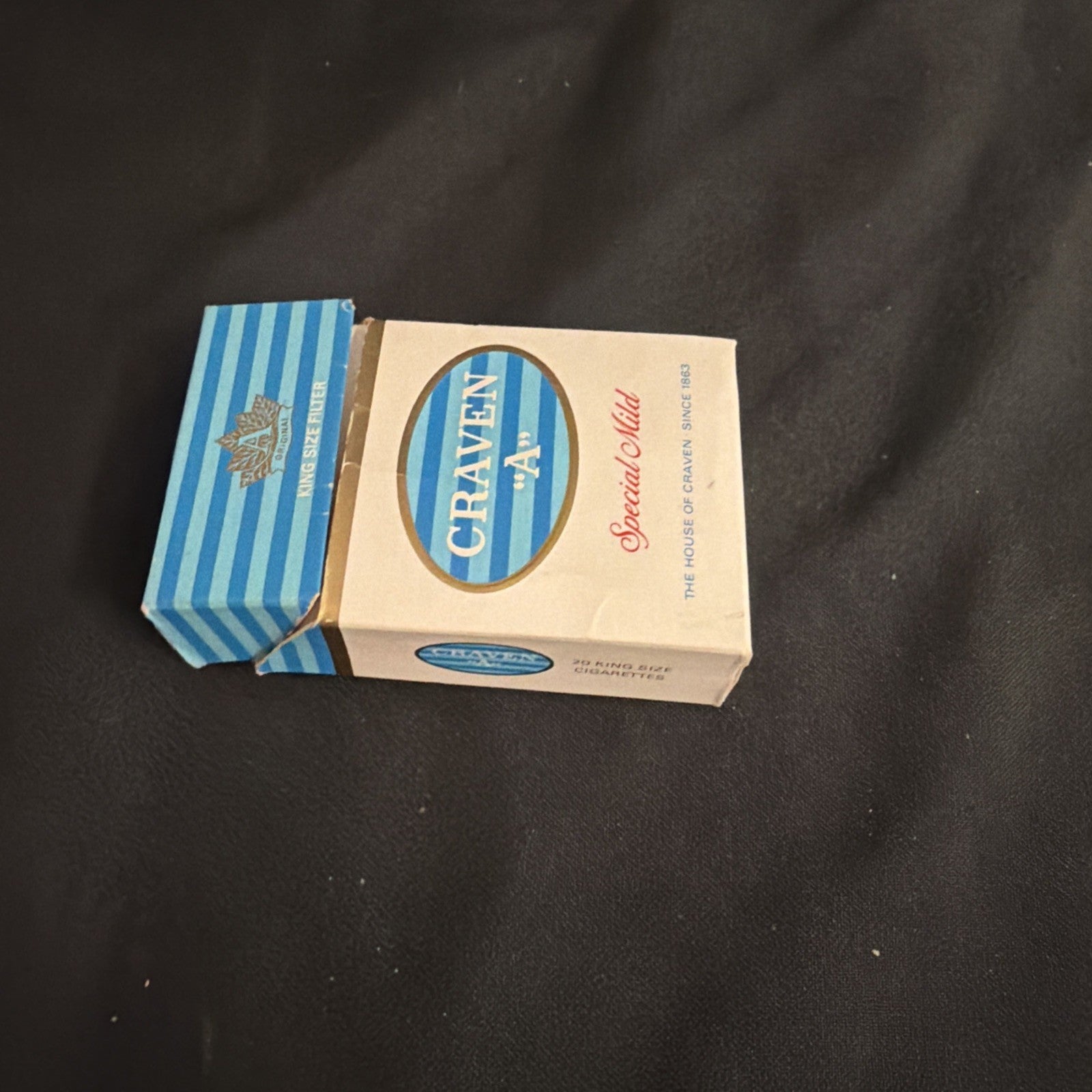 Vintage Craven A Special Mild UK Cigarette Packet - Empty - (2359)