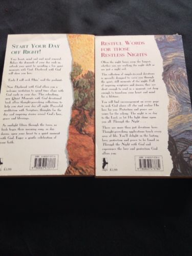 Book - Quiet Moments with God Daybreak and Through Night 2 books - 1999 - (1195)