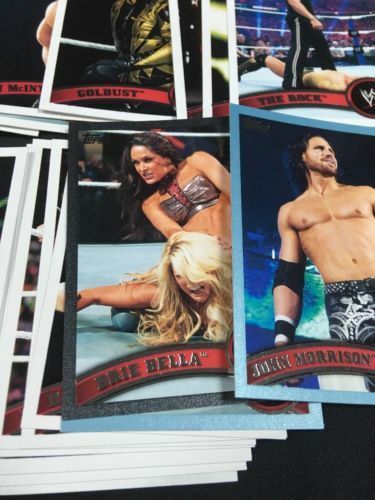 TOPPS WWE Cards 2011 - Raw x 22 Raw Metallic x 3 NXT x 2 - (6341)