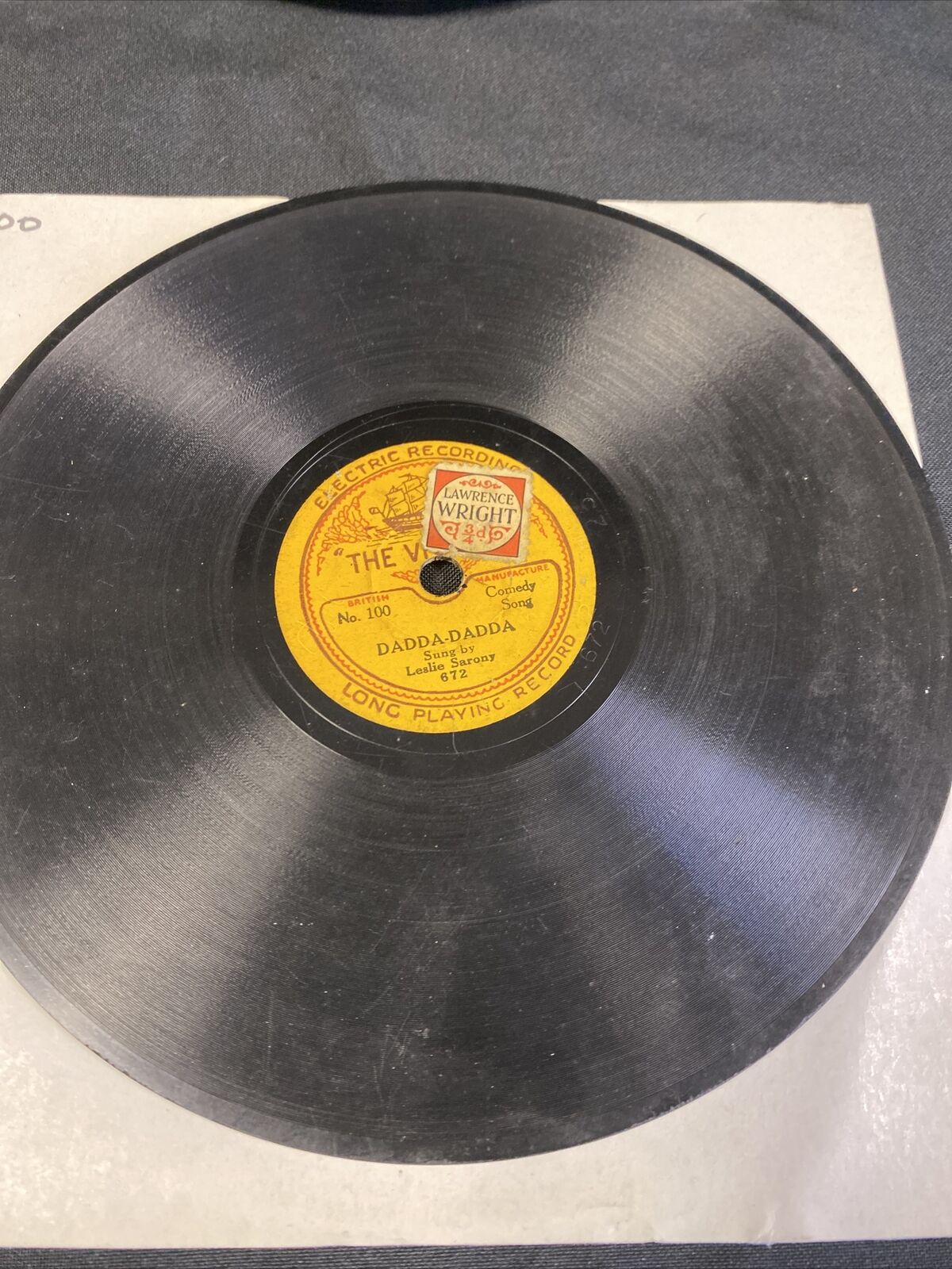 THE VICTORY SHIP - 5.5" Shellac Records Victory Military Band x 4  -  (7690)