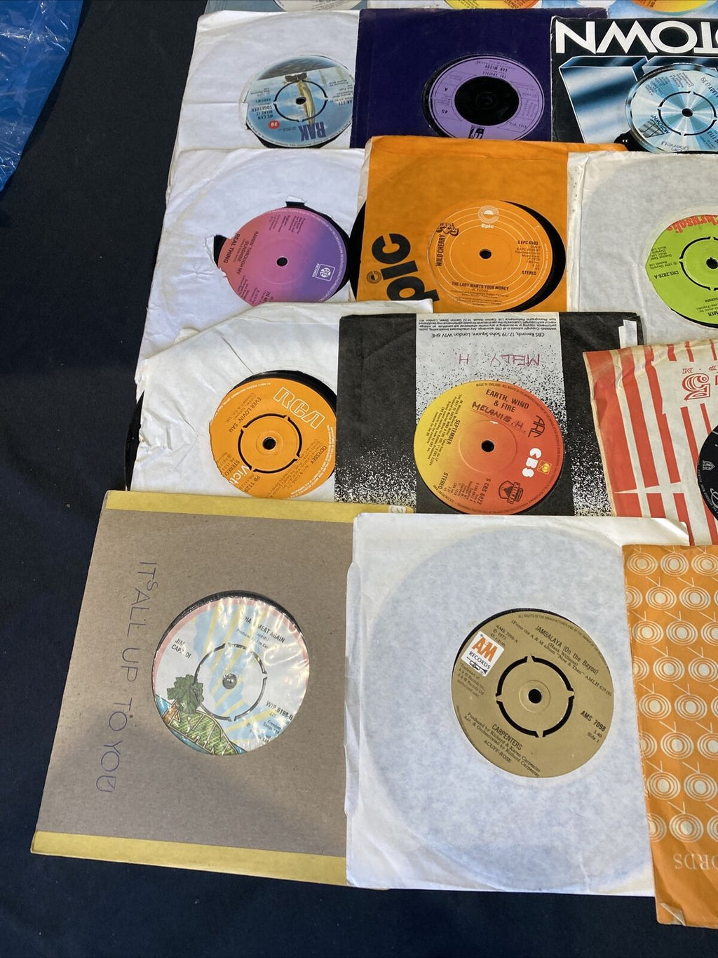 Vintage 1980's 7" Singles x20  Buggles Commodores Wild Cherry + More (8363