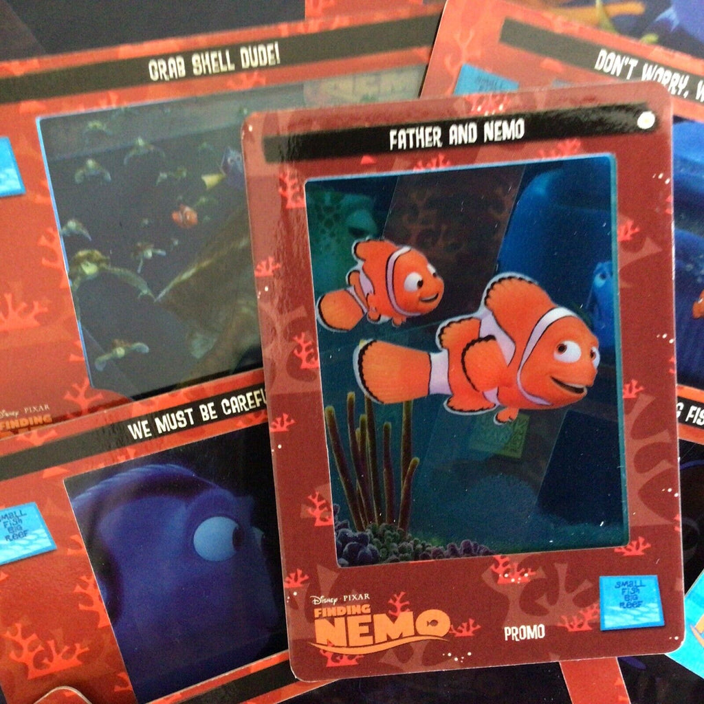 Disney Finding Nemo Filmcardz Artbox 37 cards inc 2 promos 2003 - (6749)