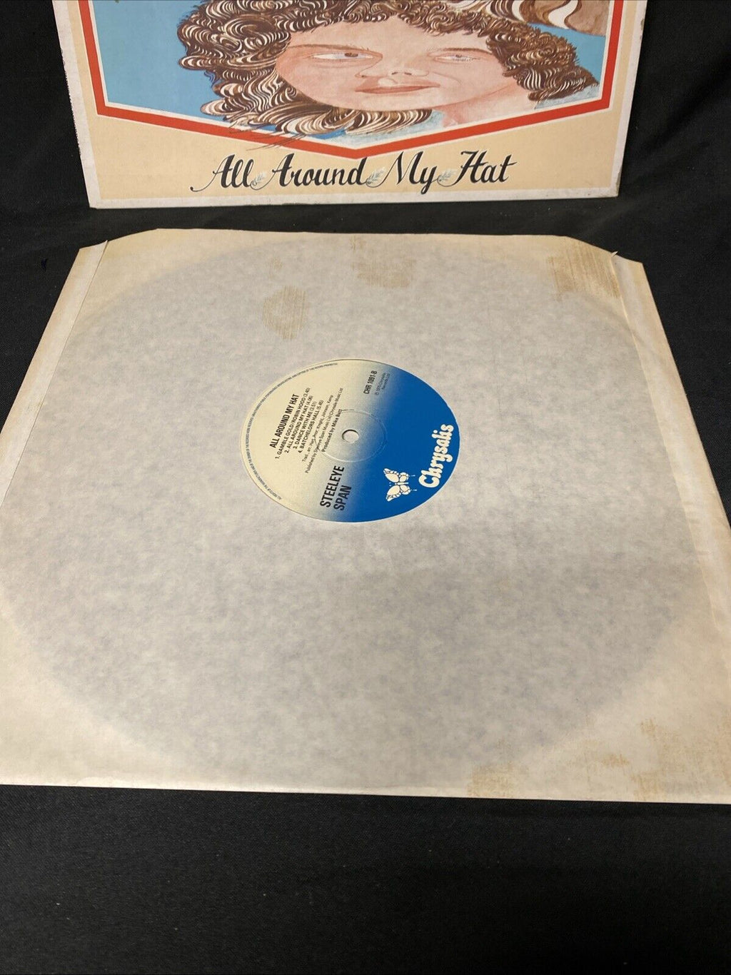 VINYL RECORD - Steeleye Span All Around My Hat 1975 -CHR1091-B -(5683)