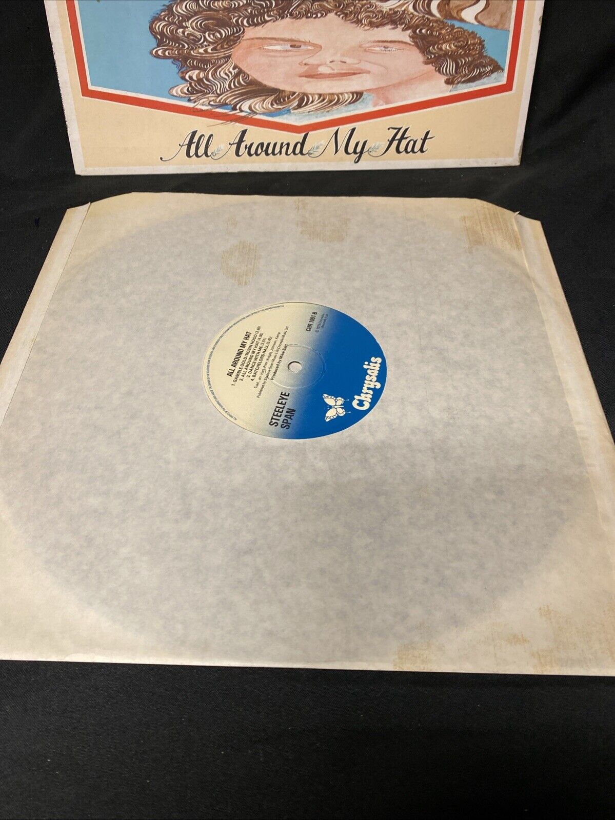 VINYL RECORD - Steeleye Span All Around My Hat 1975 -CHR1091-B -(5683)