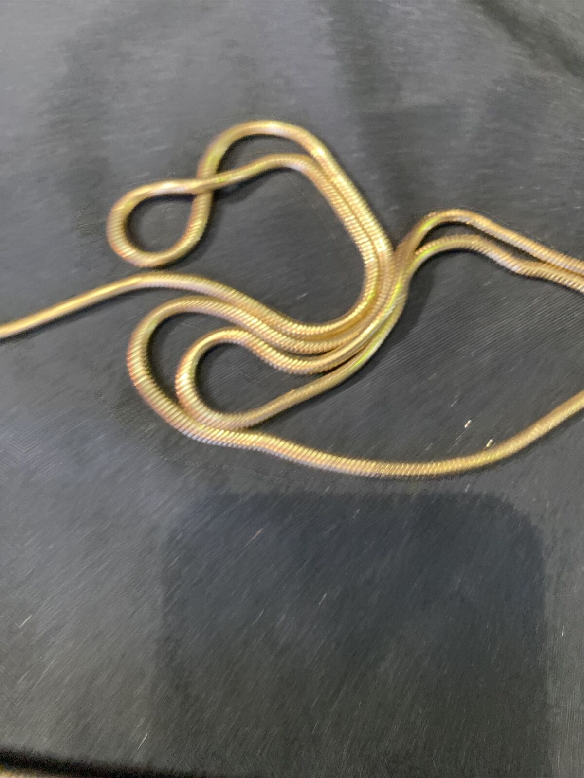 Vintage Handbag Inma Domenech Fantastic condition with gold chain - (8435)