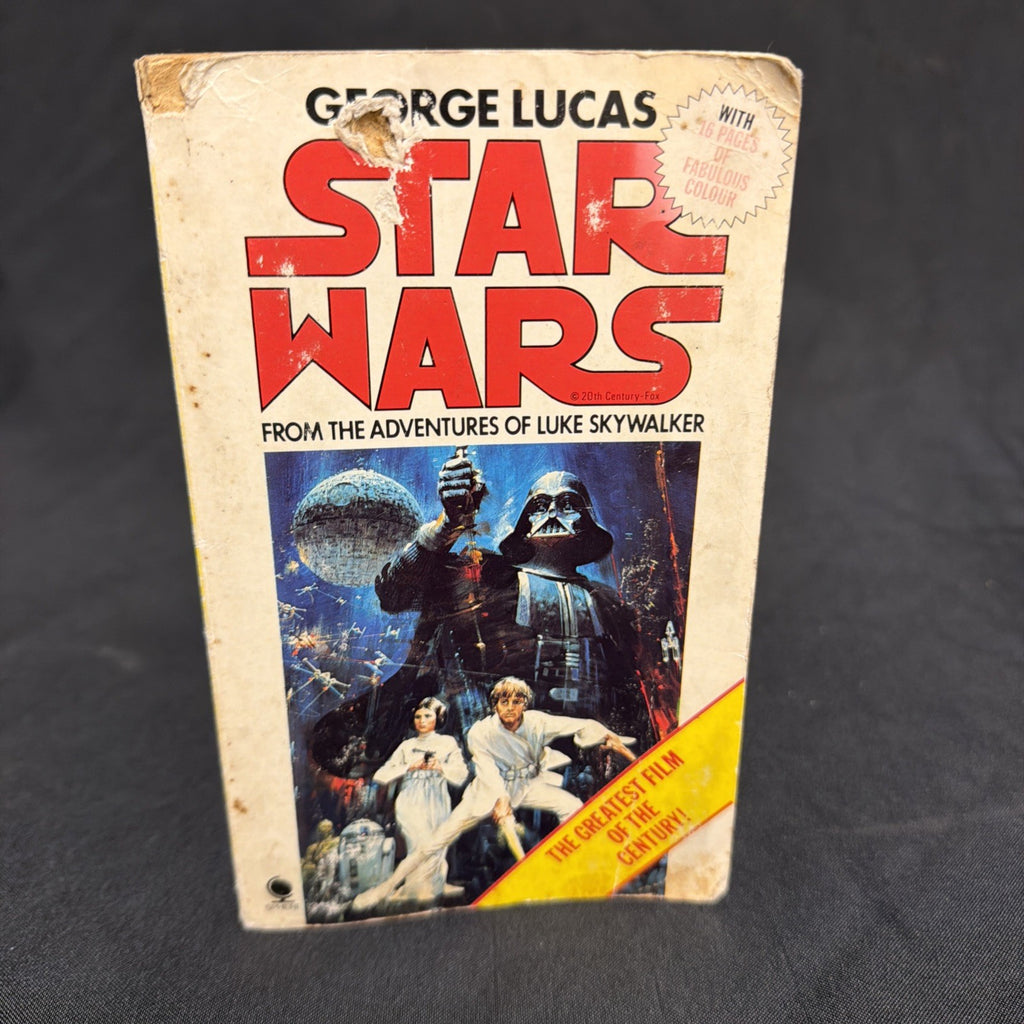 George Lucas, Star Wars - 1977 fifth reprint paperback book - (1907)