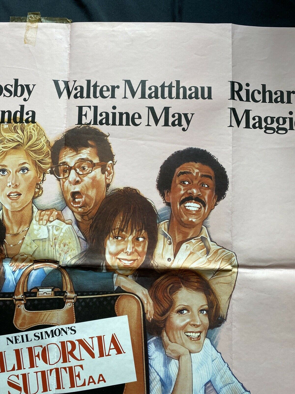 ORIGINAL UK QUAD POSTER - California Suite - 1978 - 30" x 40" - (6582)