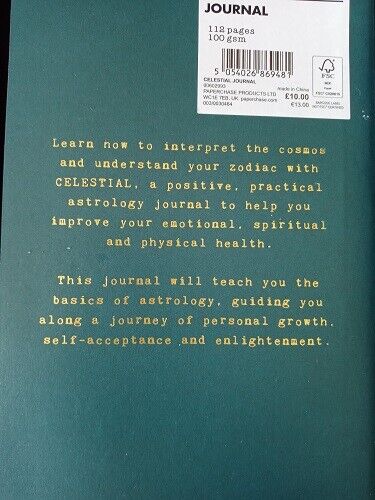Journal - Celestial Astrology Journal - learn and write notes - (9481)