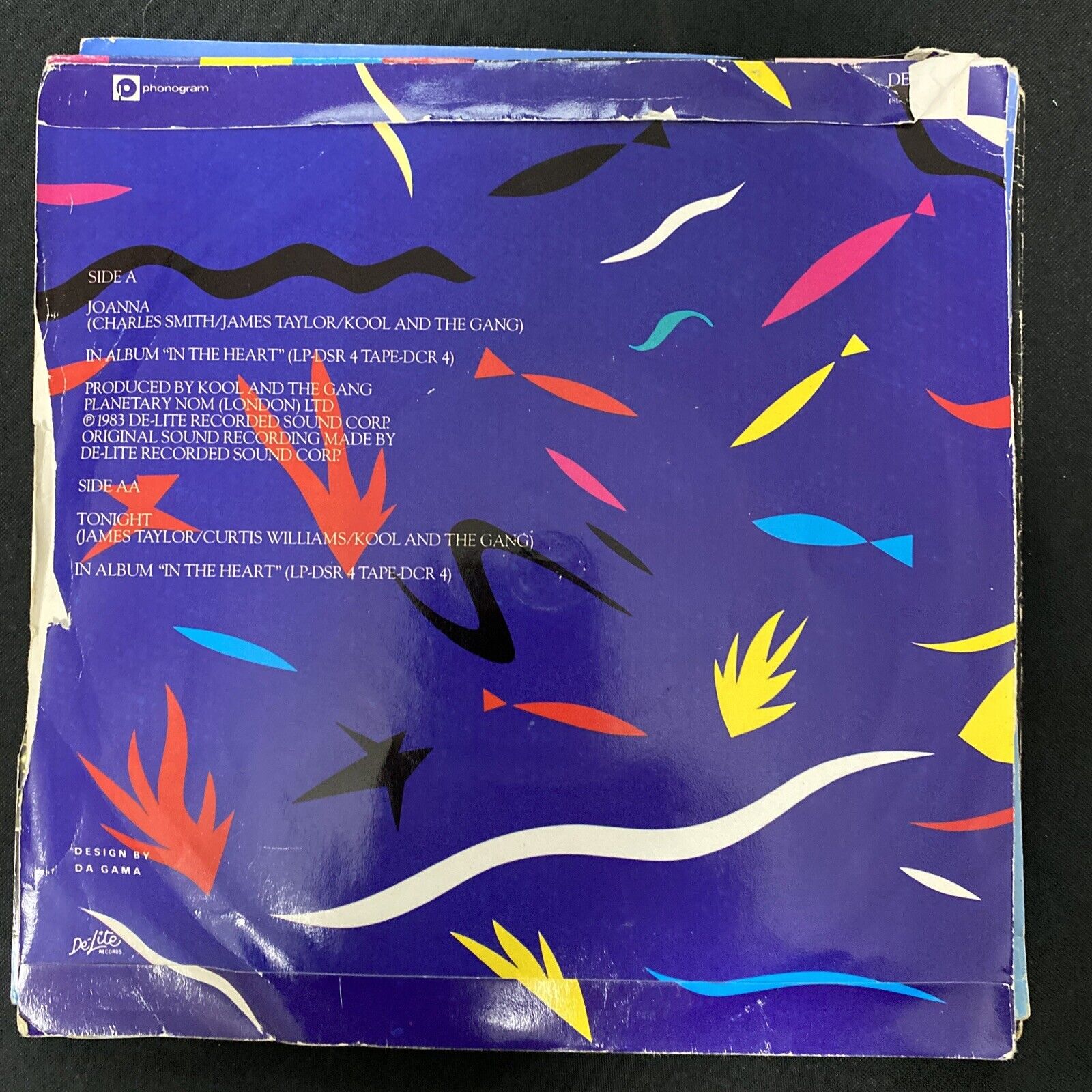 Vinyl Records 7" Singles 5 x 1980's Kool and the Gang, Kandidate - (9460)