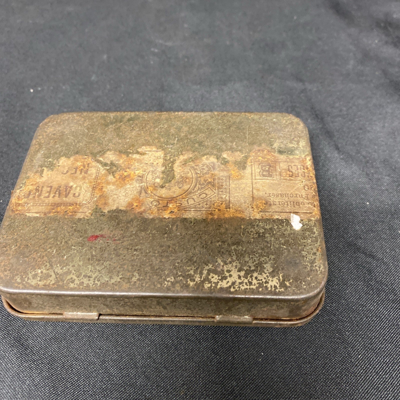 Vintage Gold Block Imperial Tobacco Company Tin - (1726)
