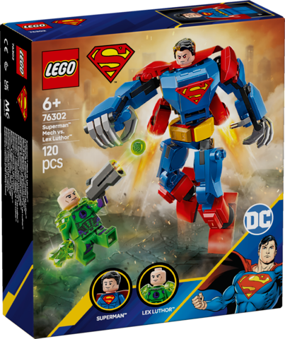 LEGO Super Heroes DC - Superman Mech Vs Lex Luthor - 76302