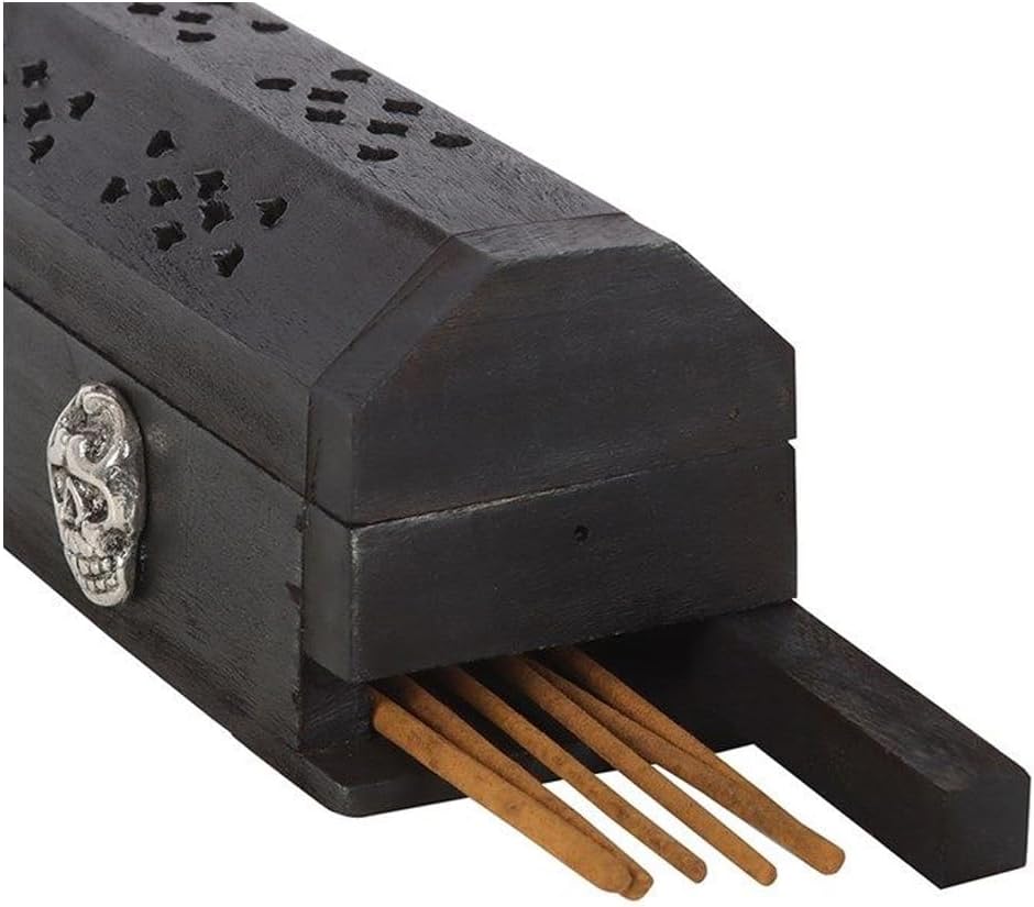 Incense Box Set Sandlewood Run Away Vampire Skulls Gothic