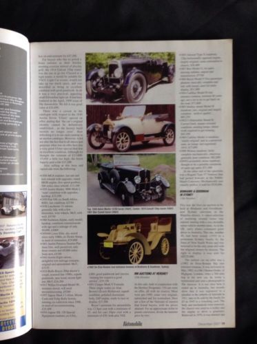 The Automobile Magazine - December 2007 Vol 25 No 10 - Schloss Dyck - (751)