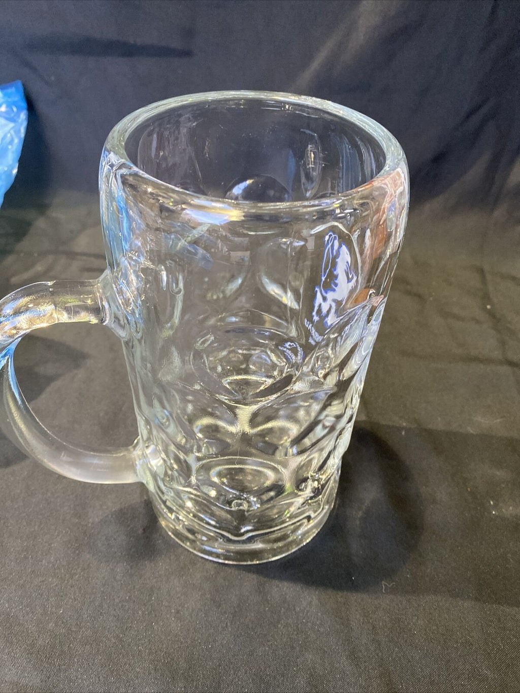 Vintage Lowenbrau Munchen Seit 1383 1 Litre HEAVY Dimple Stein - (8485)