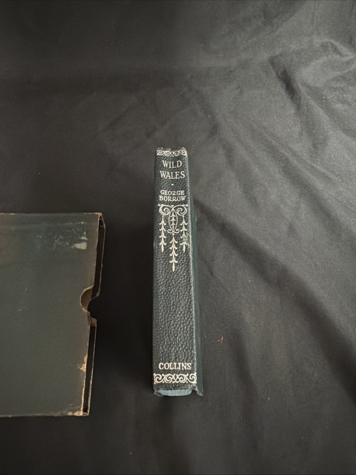 Book - Wild Wales by George Borrow - Cased leather bound - (1837)