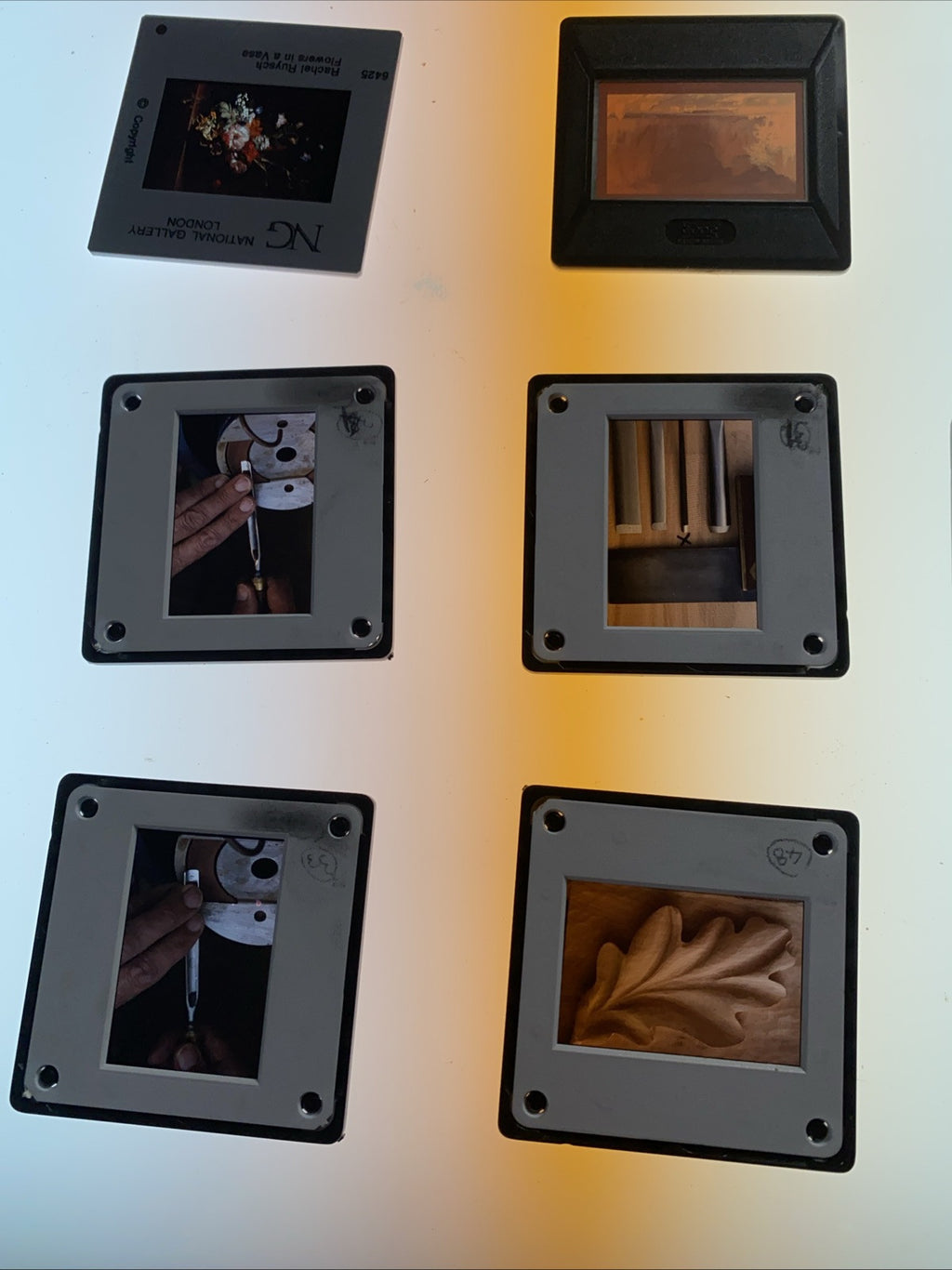 AGFA 35mm Cassette System 50 + 50 spaces inc 97 colour slides - 5965