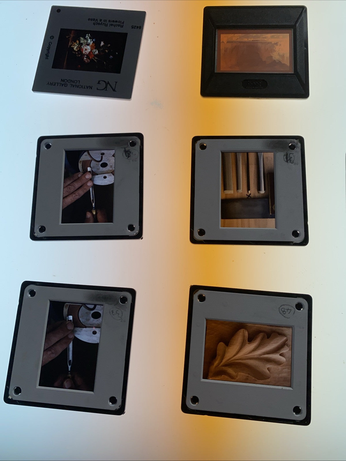 AGFA 35mm Cassette System 50 + 50 spaces inc 97 colour slides - 5965