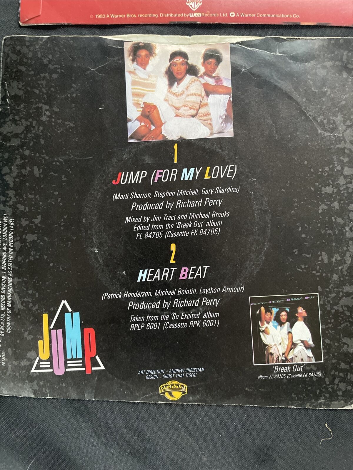 Vinyl Records 7" Singles 5 x 1980's The Cool Notes, Rod Stewart, Pointer - 9400