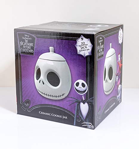 STORAGE Ceramic Container -  MOVIE - The Nightmare Before Christmas Jack Head