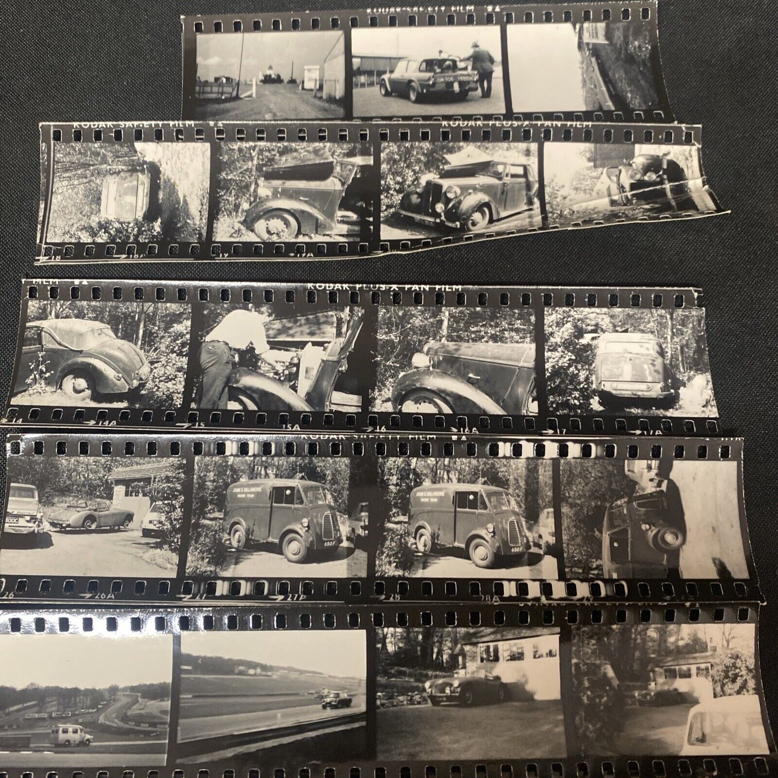 John Dillamore 1960's Racing car photos originals Very interesting lot -(5012)