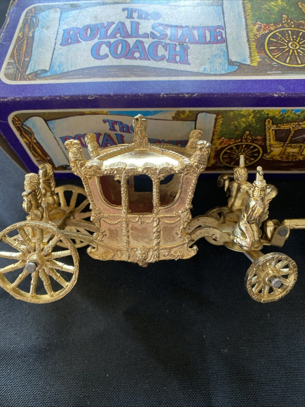 Crescent Toy Co Ltd 1977 The Royal State Coach Die Cast Model & Box (5888)