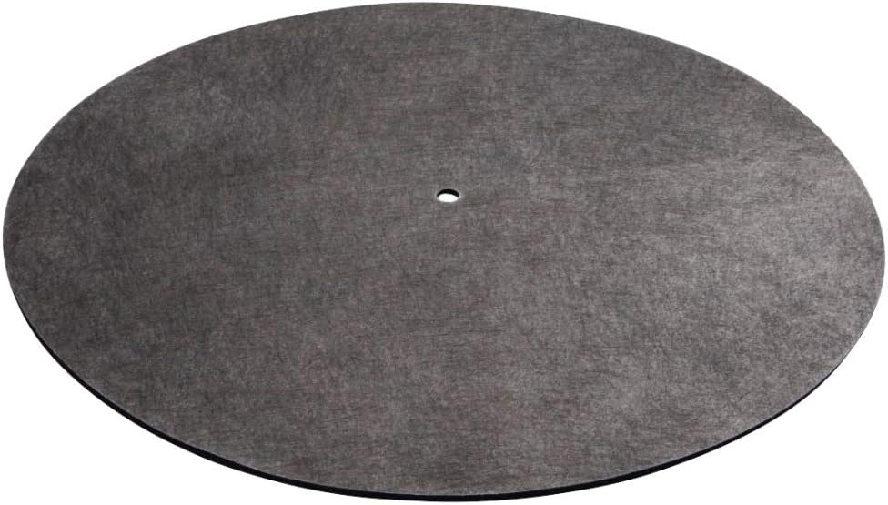 HAMA Vinyl Record Essentials 12" Carbon Fibre Turntable Slipmat