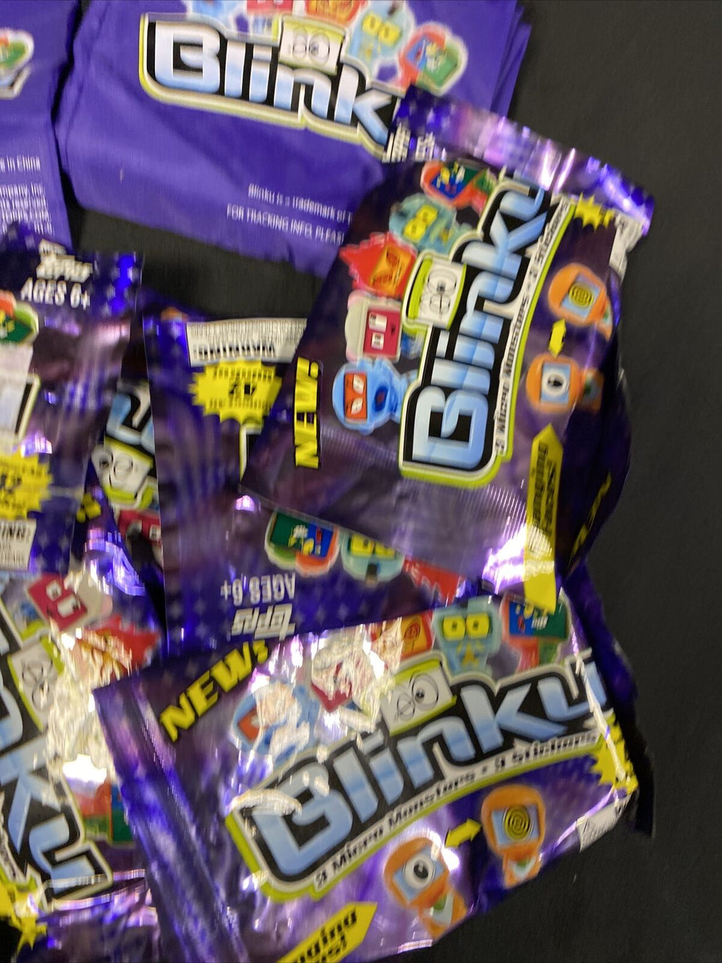 Topps Blinku x 8 Packs plus bags - Old Stock from 2009 - (7296)