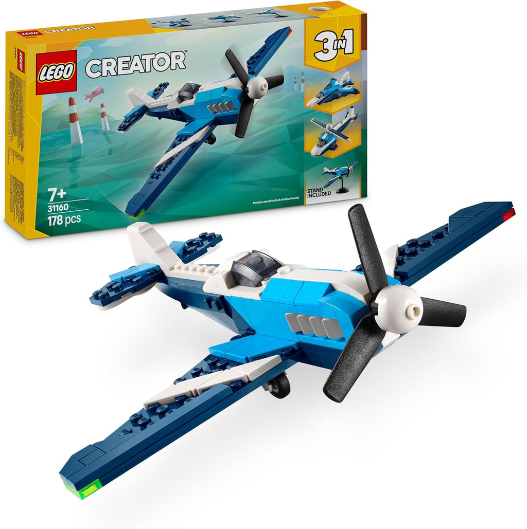 LEGO Creator 3 in 1 - Aircraft: Race Plane - 31160