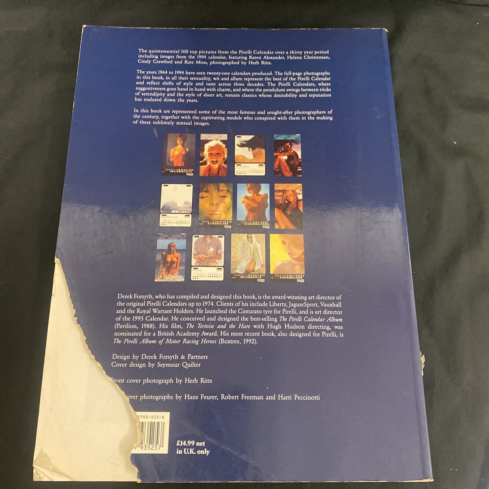 Pirelli Calendar Classics 100 Photos first 30 years 1stEd '76 Forsyth (9126)