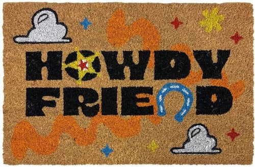 DOORMAT Coir - Toy Story Howdy Friend - Door Mat