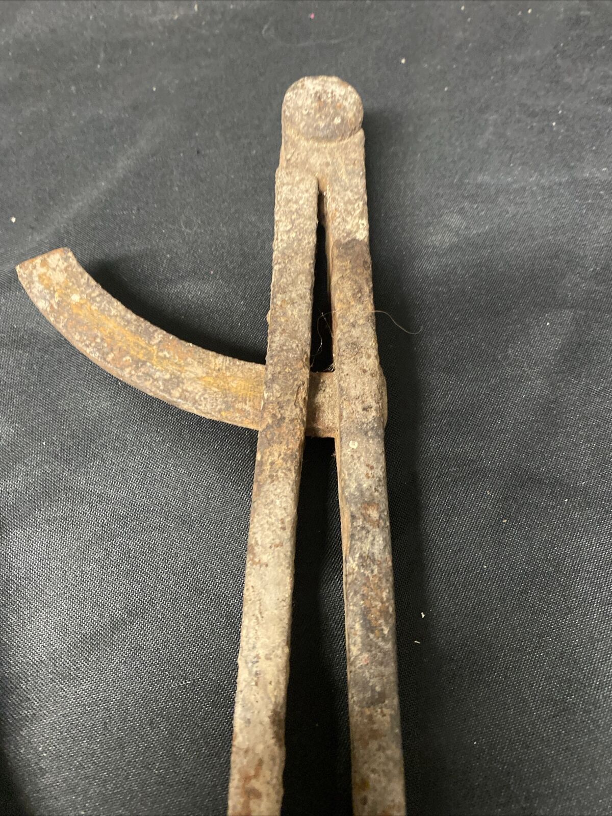 Antique Draughtmen measuring tool and rolling mahogony ruler - (5146)