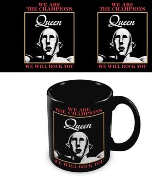 MUG Boxed Ceramic - MUSIC - Queen, We Will Rock You, Robot