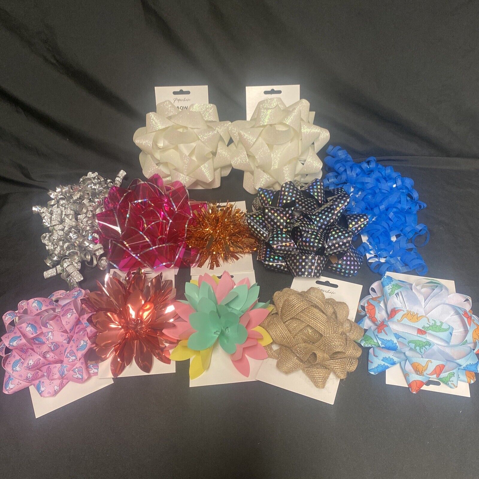 Paperchase All Occasions bow pack x 20 quality large bows - gifts wrapping
