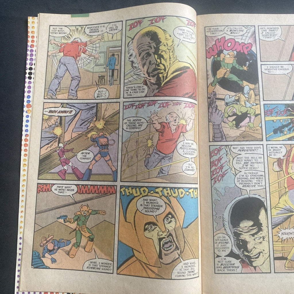 COMIC - DC Comics Justice League INTERNATIONAL - 1988 #22 - Oberon  (8801)