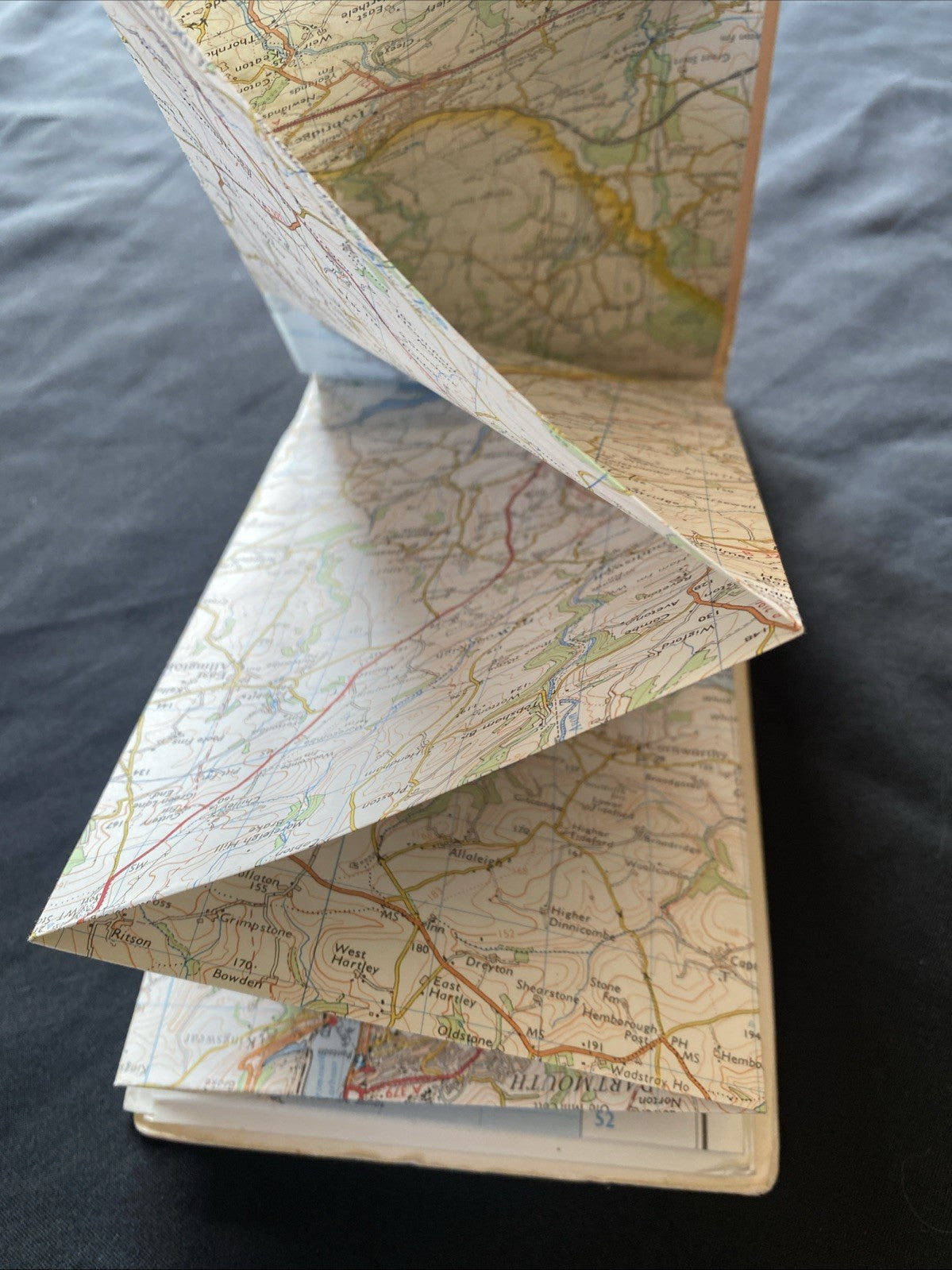 Torbay and South Dartmoor Ordnance Survey OS Landranger Map #202 1:50 sc (1256)