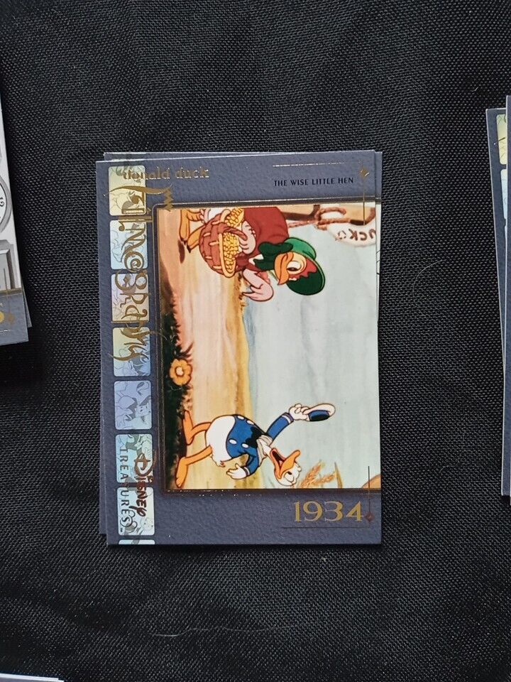Upper Deck 2003 Disney Treasures Donald Duck filmography x45 Trading Cards (5753