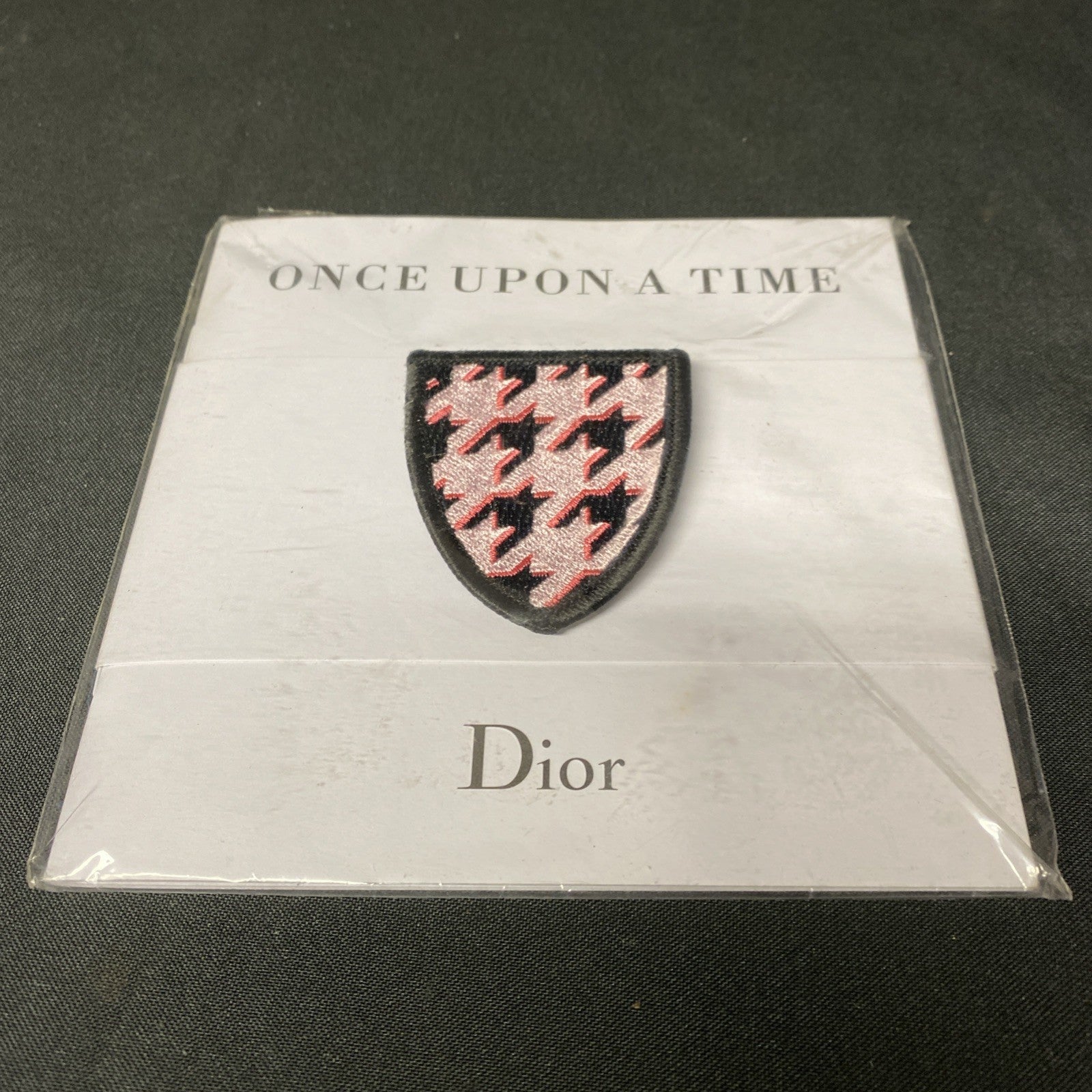 DIOR Once Upon A Time Book and Pin Embroidered Badge RARE - (1668)