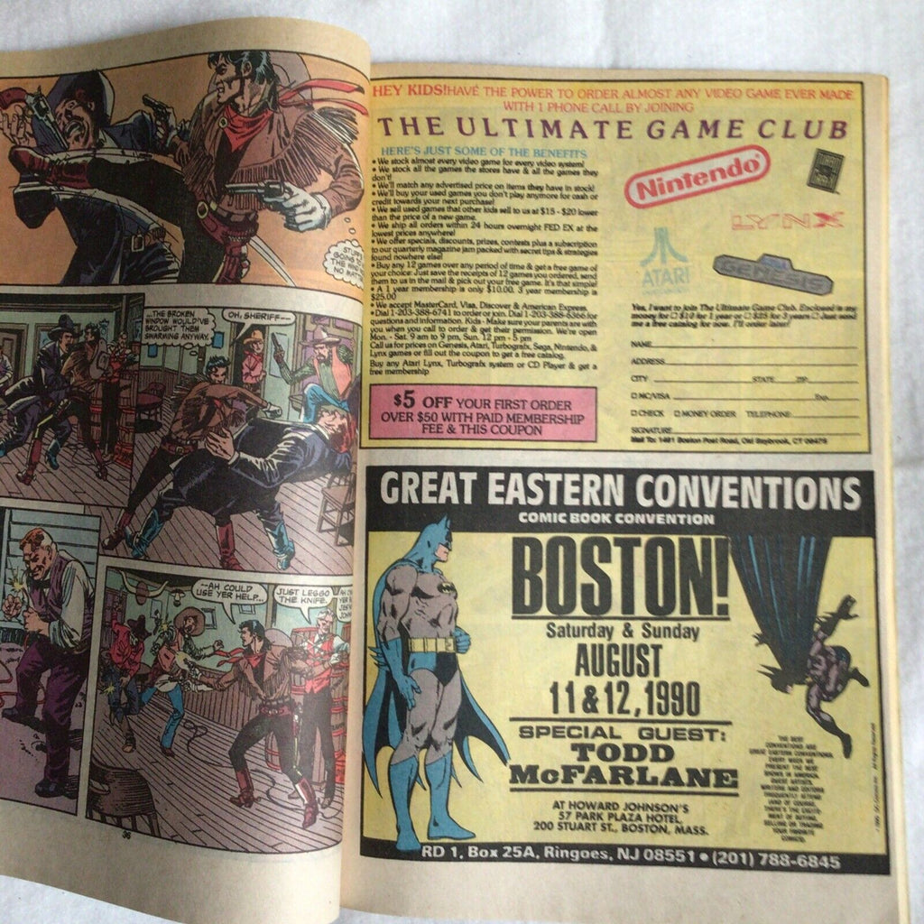 COMIC - DC Comics  Secret origins 96 page FINAL ISSUE - Aug 1990  (8884)