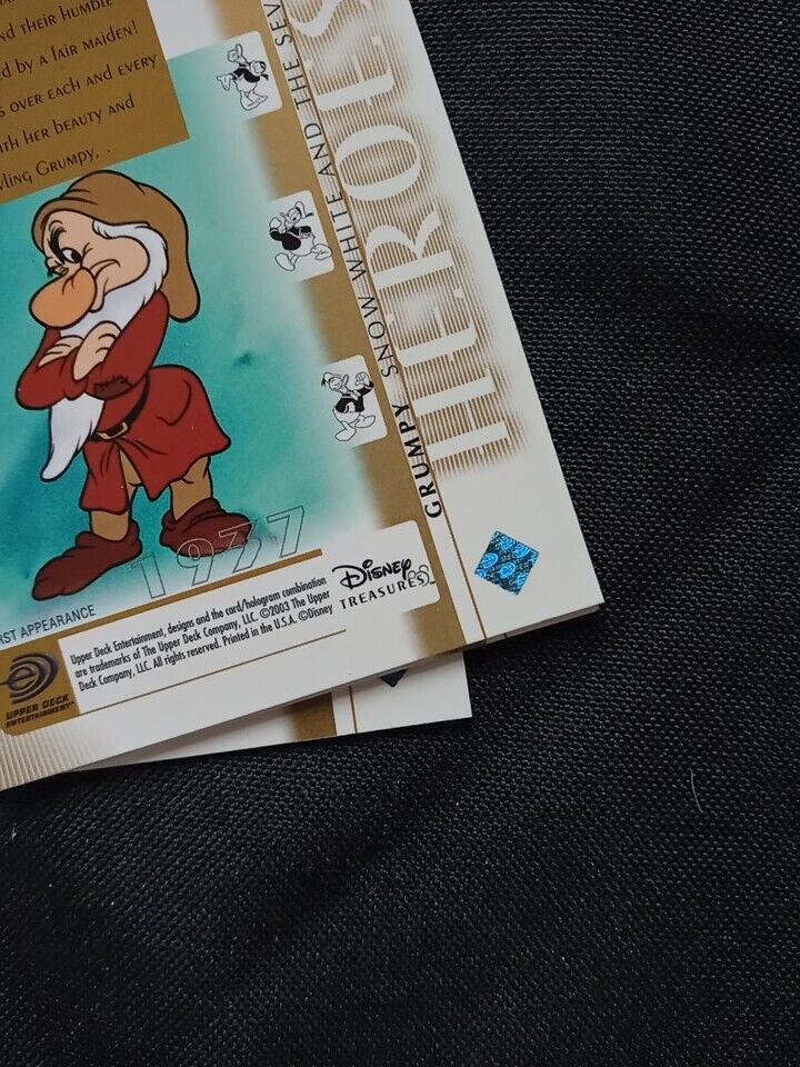 Upper Deck 2003 Disney Treasures Series FULL SET x 90 Trading Cards -(5737)