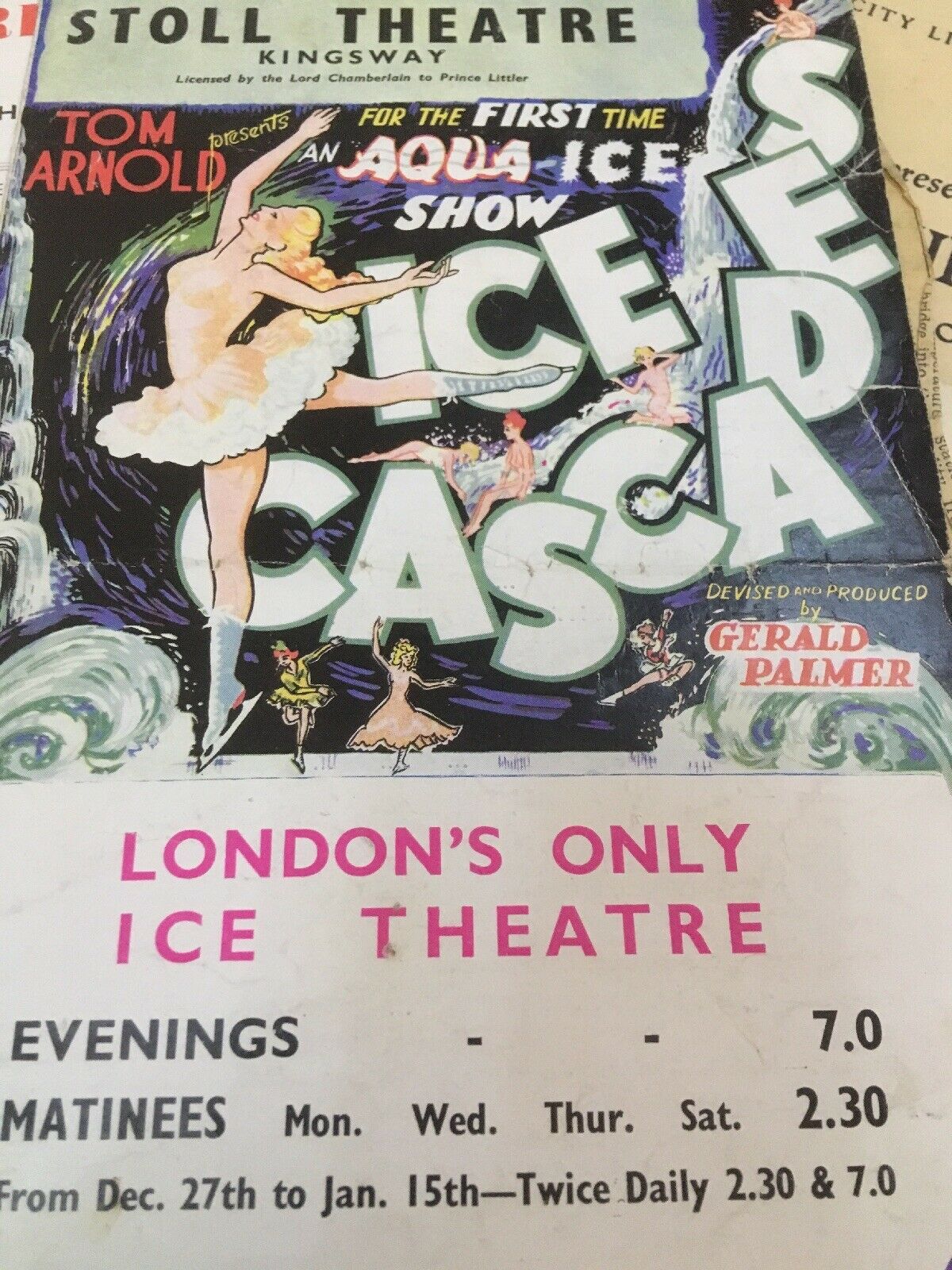 1950's Theatre Programmes x 14 - Garrick Apollo Saville Pavilion Theatre - (2955)