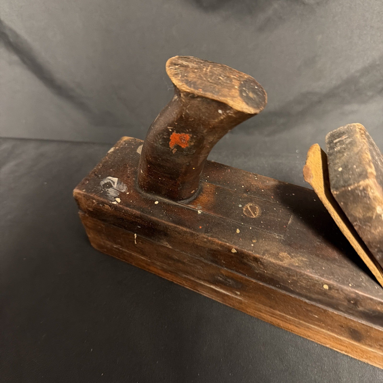 Antique Wood Block Plane 16" with Sheffield steel  - (1939)
